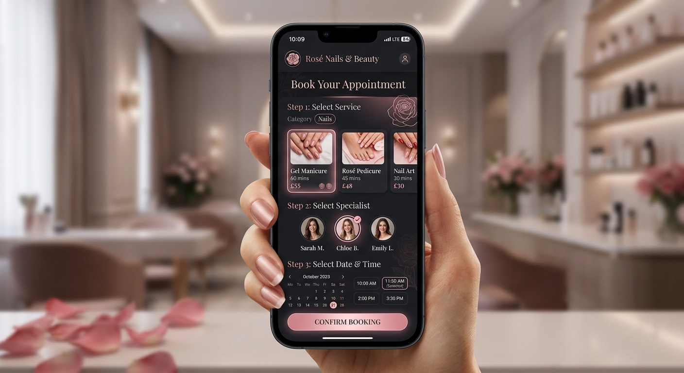 StudioAngie's — App móvil de reserva de citas con Laravel y React Native